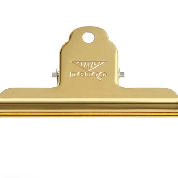 Penco Large Gold Metal Clip
