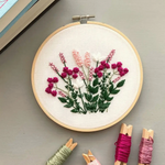 Embroidery Kit: Fuschia Daydream