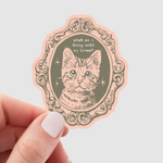 What Am I Doing Sticker