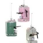 Espresso Machine Ornament - 3 color options