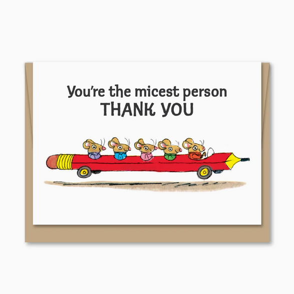 Micest Person Mini Card