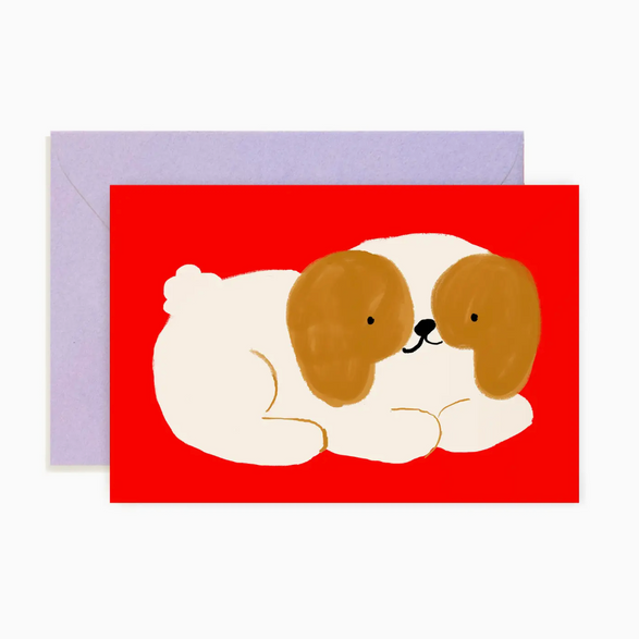 Little Puppy Mini Card