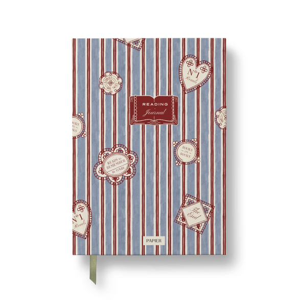 Striped Reading Journal