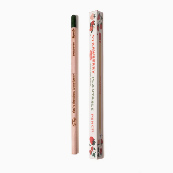 Strawberry Plantable Pencil