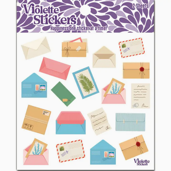 Letters and Notes Sticker Sheet