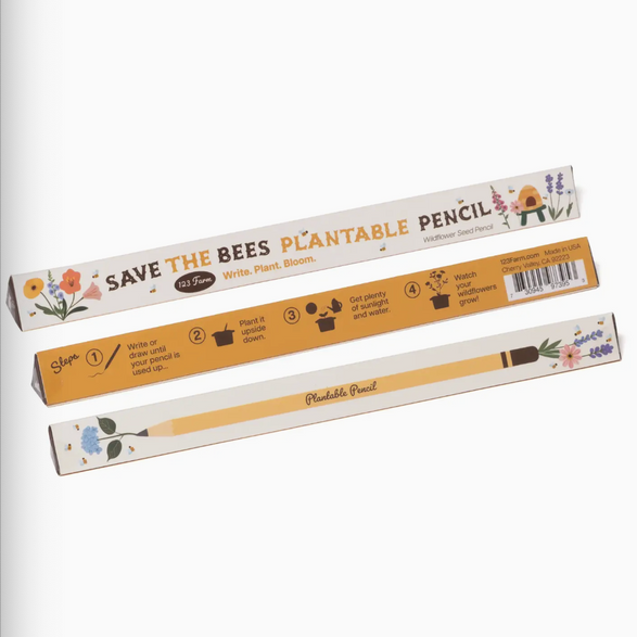 Save-the-Bees Plantable Pencil