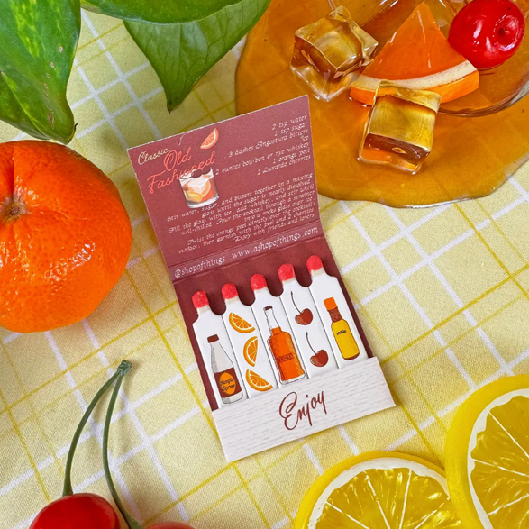 Old Fashioned Matchbook