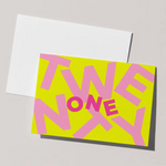 Yellow Twenty One Birthday