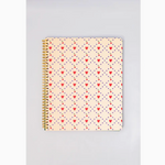 Lined Notebook: Cherry Hearts