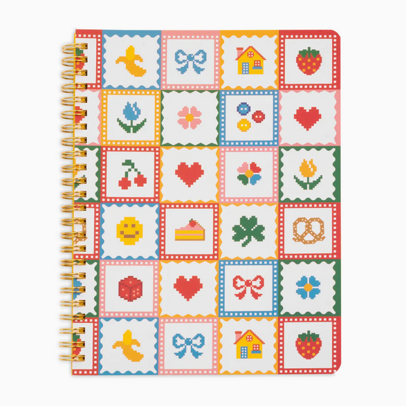 Lined Notebook: Quilt