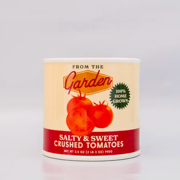 Tomato Can Ceramic Vase