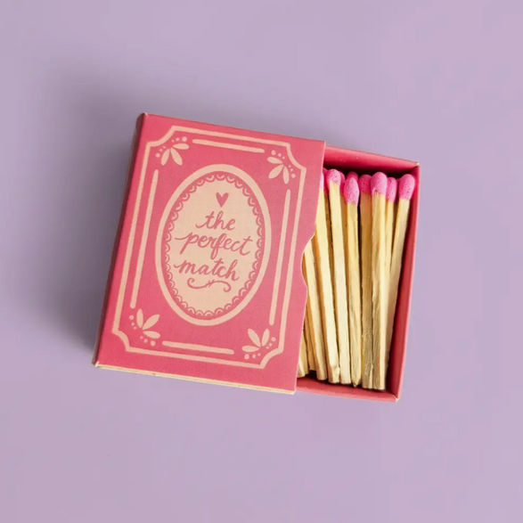 Pink Book Matchbox
