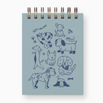 Blank Mini Notebook: Dogs