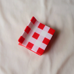 Gingham Claw Hair Clip