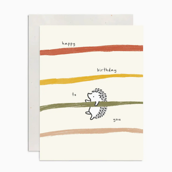 Happy Birthday Hedgehog