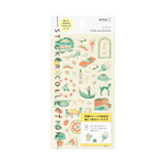 Italy Midori Sticker Sheet