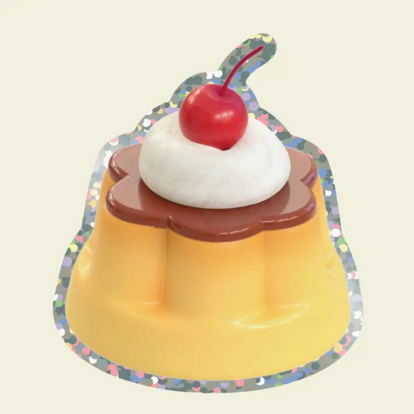 Custard Pudding Sticker – The Paper + Craft Pantry