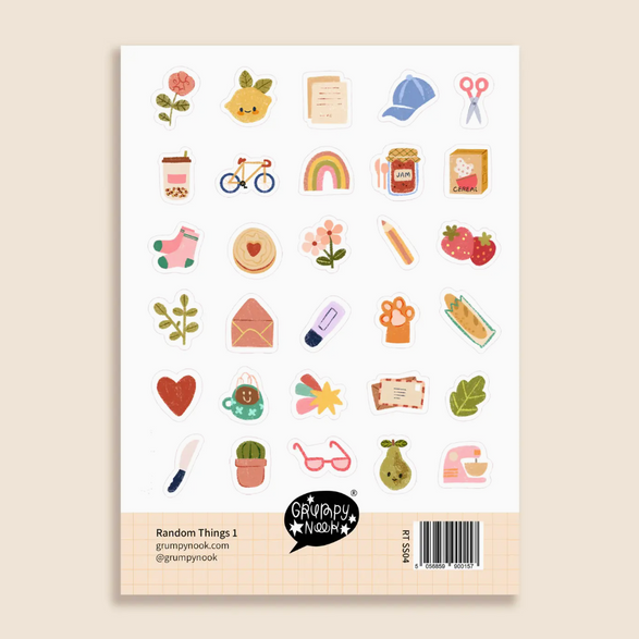 Random Things Sticker Sheet