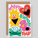 Happy Birthday To You Shapes