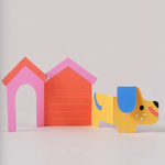 Dog in House Birthday Fold-Out