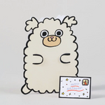 Dog with Birthday Mail