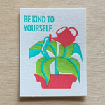 2x2.7 Art Print: Be Kind