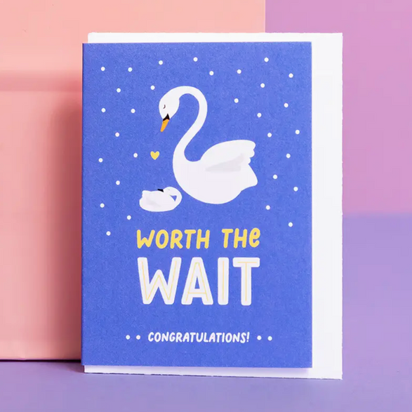 Worth the Wait Mini Card