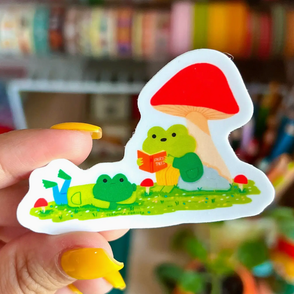Frog and Toad Sticker