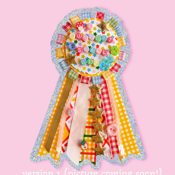 Support Small Biz Badge Sticker