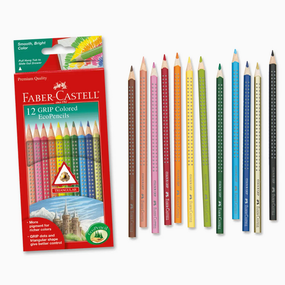 Faber-Castell Colored EcoPencils - Set of 12