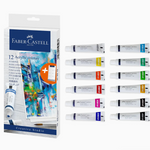 Vibrant Acrylic Paint - Set of 12