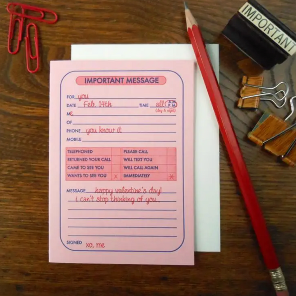 Valentine Message – The Paper + Craft Pantry