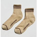 Striped Brown Girlfriend Socks