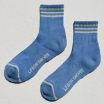 Parisian Blue Girlfriend Socks