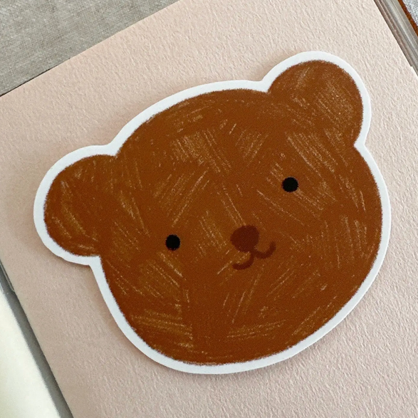 Chocolate Bear Sticker