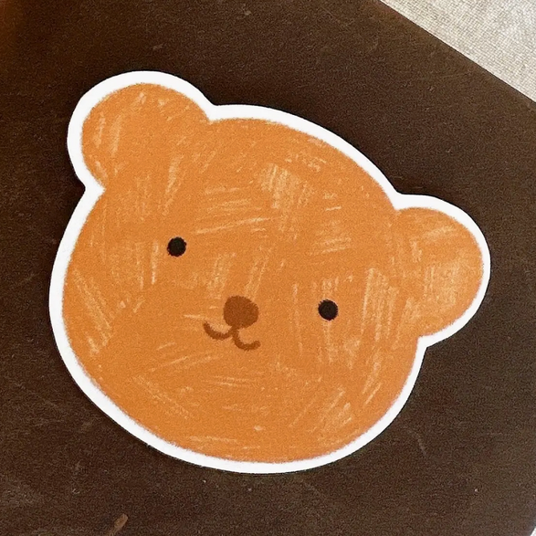 Brown Bear Sticker