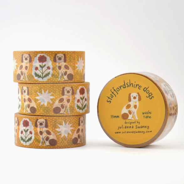 Staffordshire Dog Washi Tape (19mm)