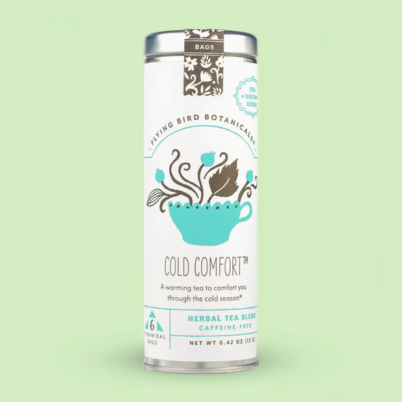 Cold Comfort Tea Tin