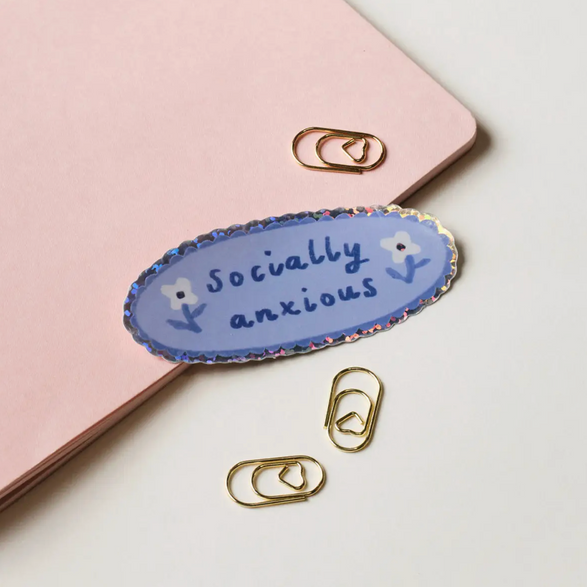 Socially Anxious Sticker