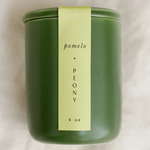 Mini Botanist Candle in Ceramic Jar - Pomelo & Peony