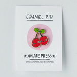 Cute Cherries Enamel Pin