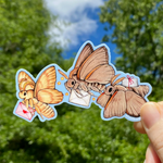 Mail Moths Sticker