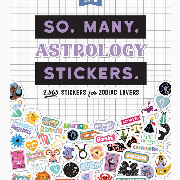 So Many Astrology Stickers Book