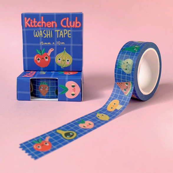Kitchen Club Washi Tape (15mm)