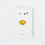 Egg Tart Pastry Enamel Pin