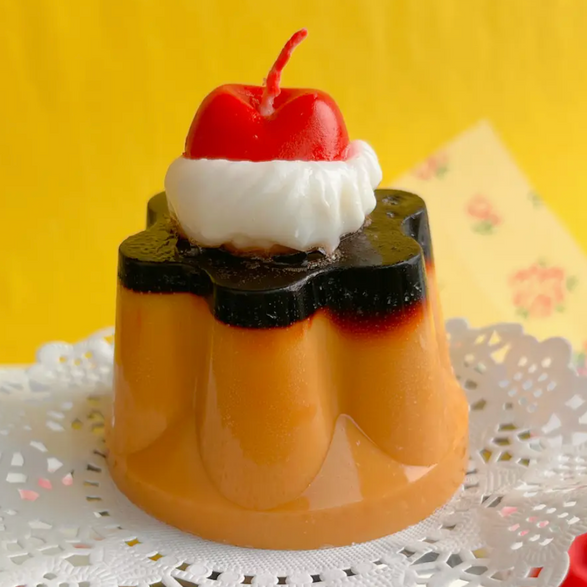 Japanese Pudding Candle