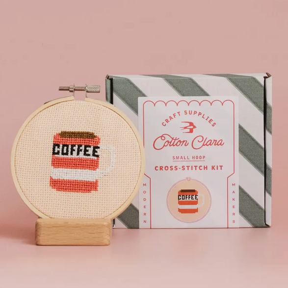 Cross Stitch Kit: Coffee