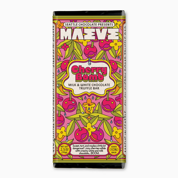 Cherry Bomb Truffle Bar
