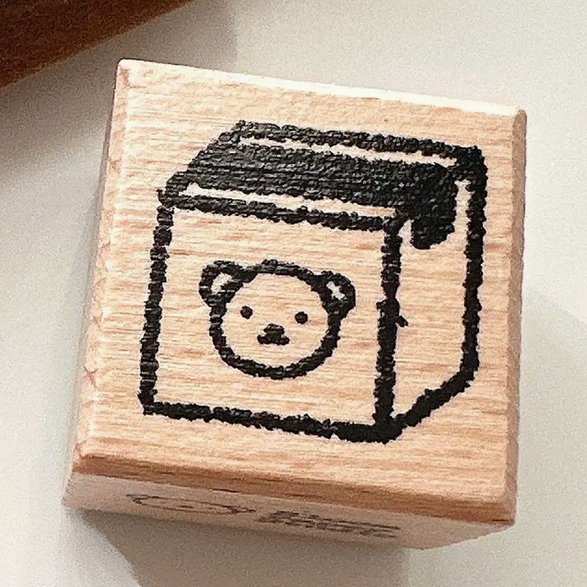 Happy Mail Wooden Stamp
