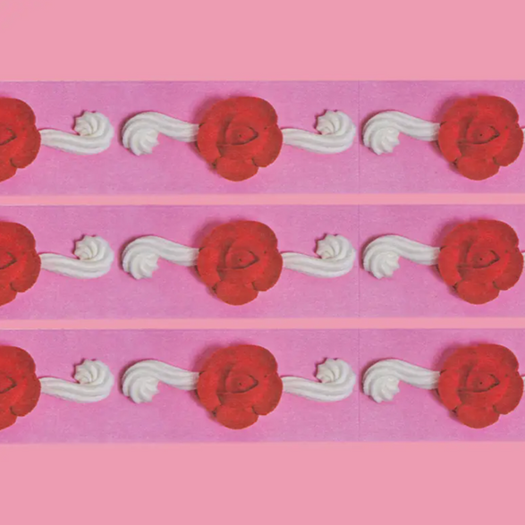 Frosting Rose Washi Tape (40mm)